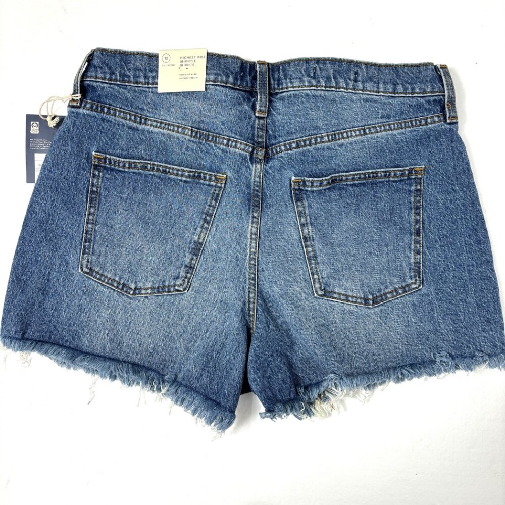 Universal Thread Vintage Stretch Highest Rise Shortie Shorts NWT - Picture 13 of 13